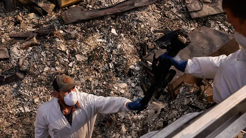 Hermanos caja fuerte incendios Washington